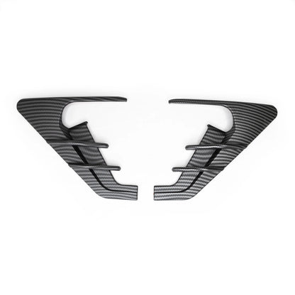 Tesla Model 3 (2017–2023) & Tesla Model Y (2020–2025) Turn Signal Cap & Fender Accent Flares (1 Pair) – ABS Plastic | Satin Black / Gloss Black / Carbon Fiber Look | Gen 2 & Gen 3 Compatible