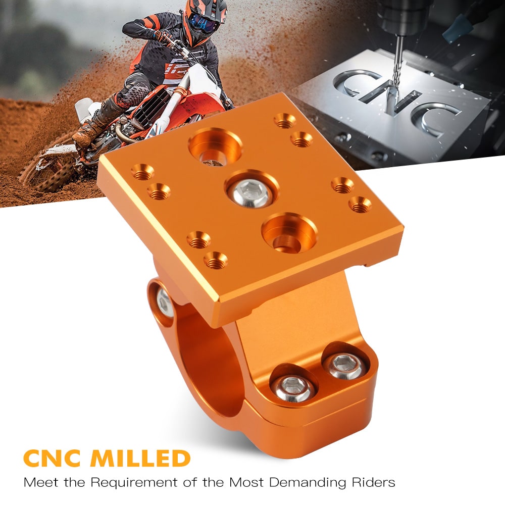 Trail Tech Voyager Pro Mount, Meet the requirements of the most demanding riders with this CNC milled bracket.