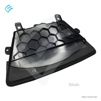 Tesla Model 3 mirror glare shield rear view with mounting tabs and curved lower edge
