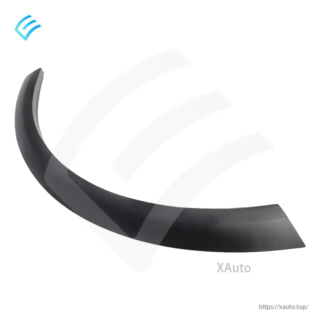 Right-hand rear wheel arch door cladding trim, angled side profile showing thickness
