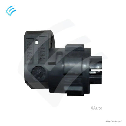 Side profile of exterior door handle magnet clip showing cylindrical body and electrical pin end