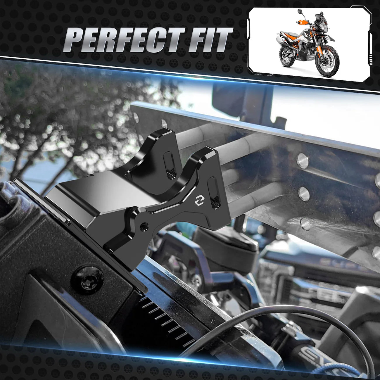 NiceCNC Motorcycle GPS Mount Bracket For KTM 390 Adventure 2020-2024