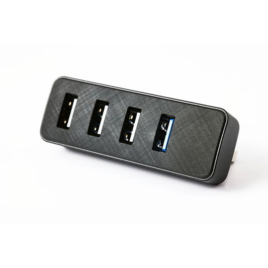 Tesla Glove Box USB Hub for Model 3 ModelY Cybertruck (2017-2025) – 4-Port USB Expansion for Dashcam, Gaming & Music