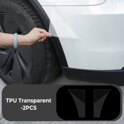 PPF DIY Protection Film Kit for 2026+ Tesla Model Y Juniper Front & Rear Bumper Sides – Precision-Cut Paint Protection Film Against Rock Chips, Scratches & Road Debris
