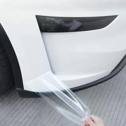 PPF DIY Protection Film Kit for 2026+ Tesla Model Y Juniper Front & Rear Bumper Sides – Precision-Cut Paint Protection Film Against Rock Chips, Scratches & Road Debris