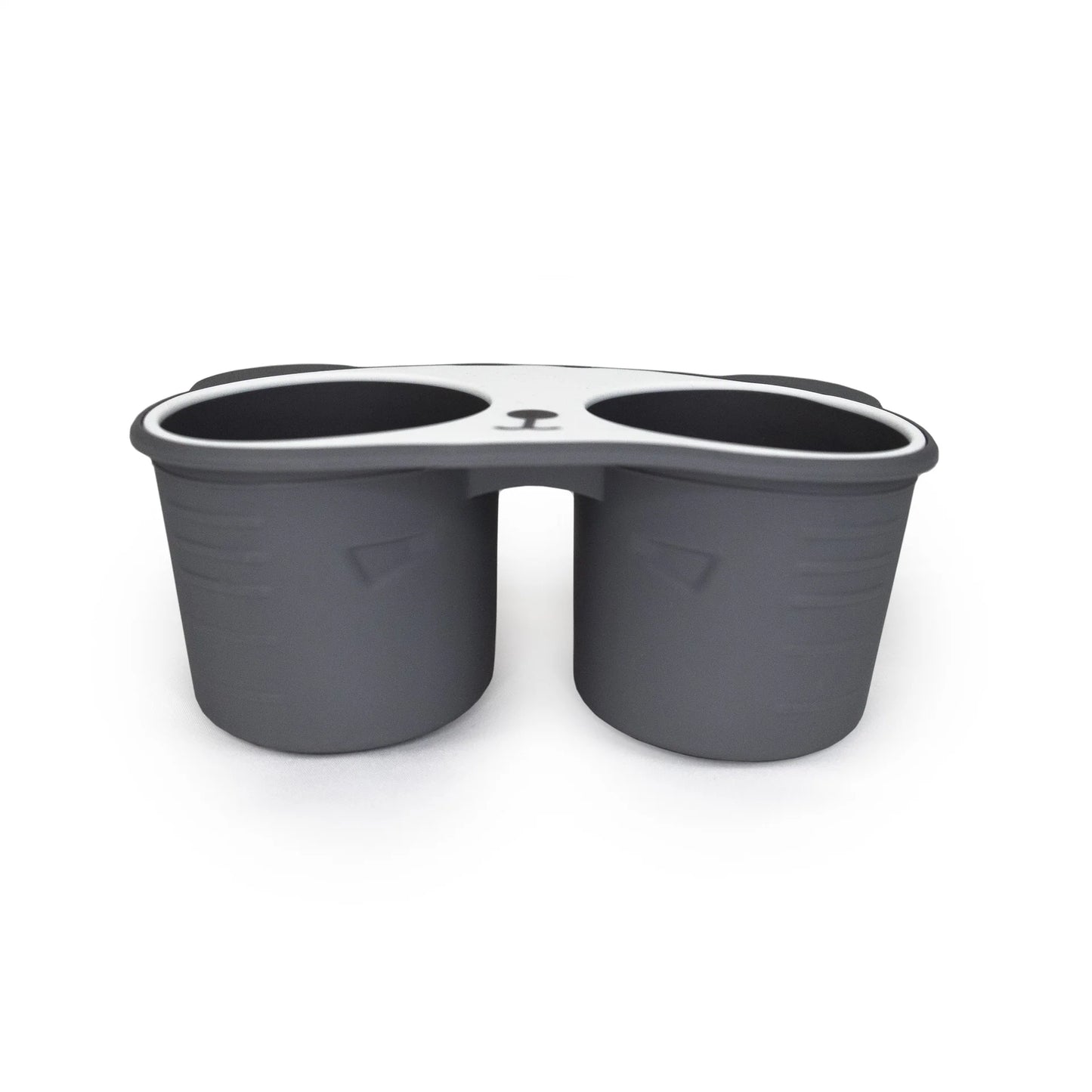 Tesla Model 3 & Model Y Dual Cup Holder Insert – Panda Style TPE Anti-Slip Liner (Gen 2) | 2017–2023 Model 3 / 2020–2024 Model Y
