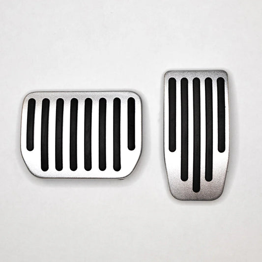 Tesla Model S / Model 3 / Model X / Model Y Gen. 3 Performance Pedals (2-Piece Set) – Powder Coated Aluminum, Black / Red / Silver – Fits All Years Including 2025+