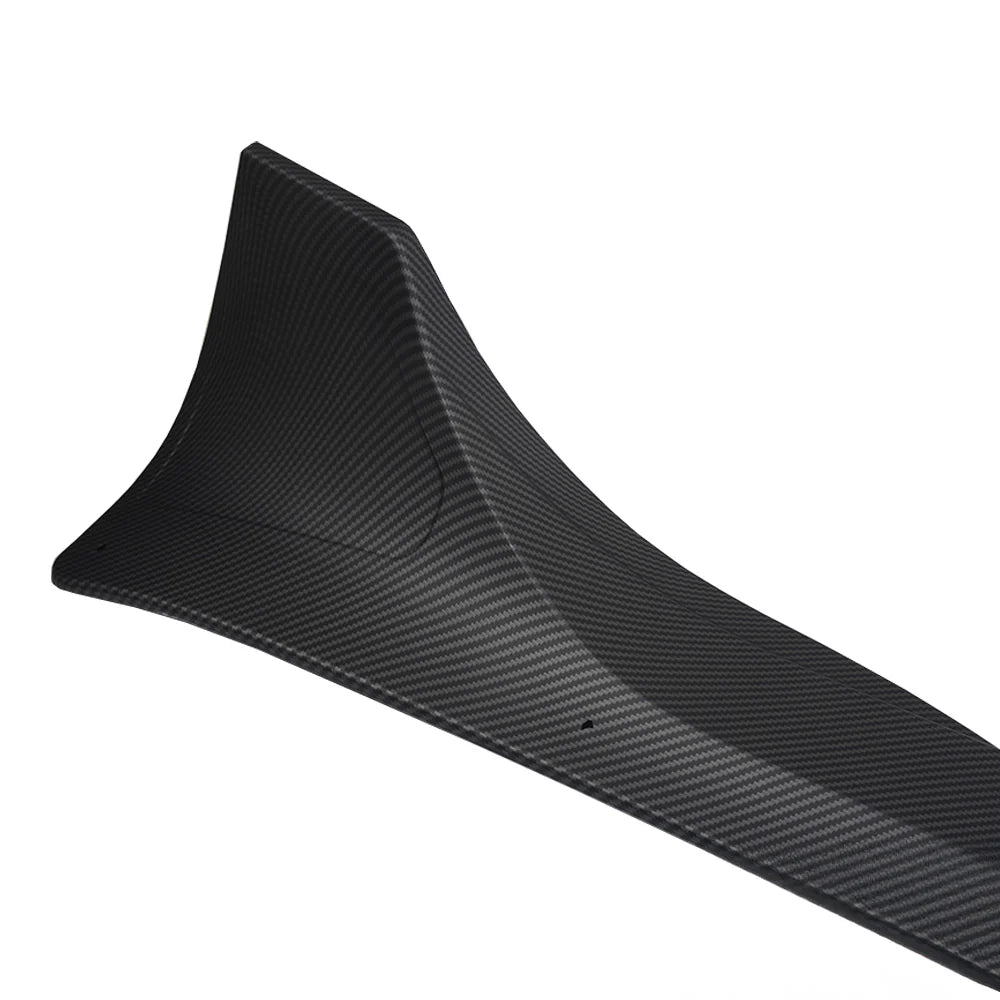 Sport Performance ABS Side Skirts for 2026+ Tesla Model Y Juniper | Split-Design Aerodynamic Side Skirt Kit with Matte Black, Gloss Black & Carbon Fiber-Style Finishes
