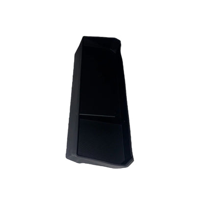 Tesla Cybertruck Behind Screen Storage Tray – Custom-Fit Silicone Organizer for Infotainment Screen Area | Anti-Slip Interior Storage Accessory (Matte Black)