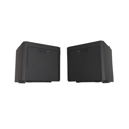 Tesla Cybertruck Vault Storage Box Organizers (1 Pair) – Custom-Fit ABS Storage Compartments with One-Click Open Door & Silicone Rubber Padding