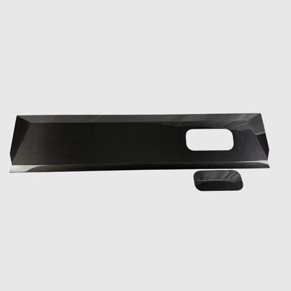 Tesla Cybertruck Top Upper Dashboard Overlay – Real Dry Molded Carbon Fiber Interior Trim | Airbag Safe, No-Drill Installation