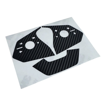 Tesla Cybertruck Steering Wheel Bezel Wrap Kit (3-Piece) – Carbon Fiber Style Vinyl / Gloss PPF Options | Precision Laser-Cut Interior Trim Overlay