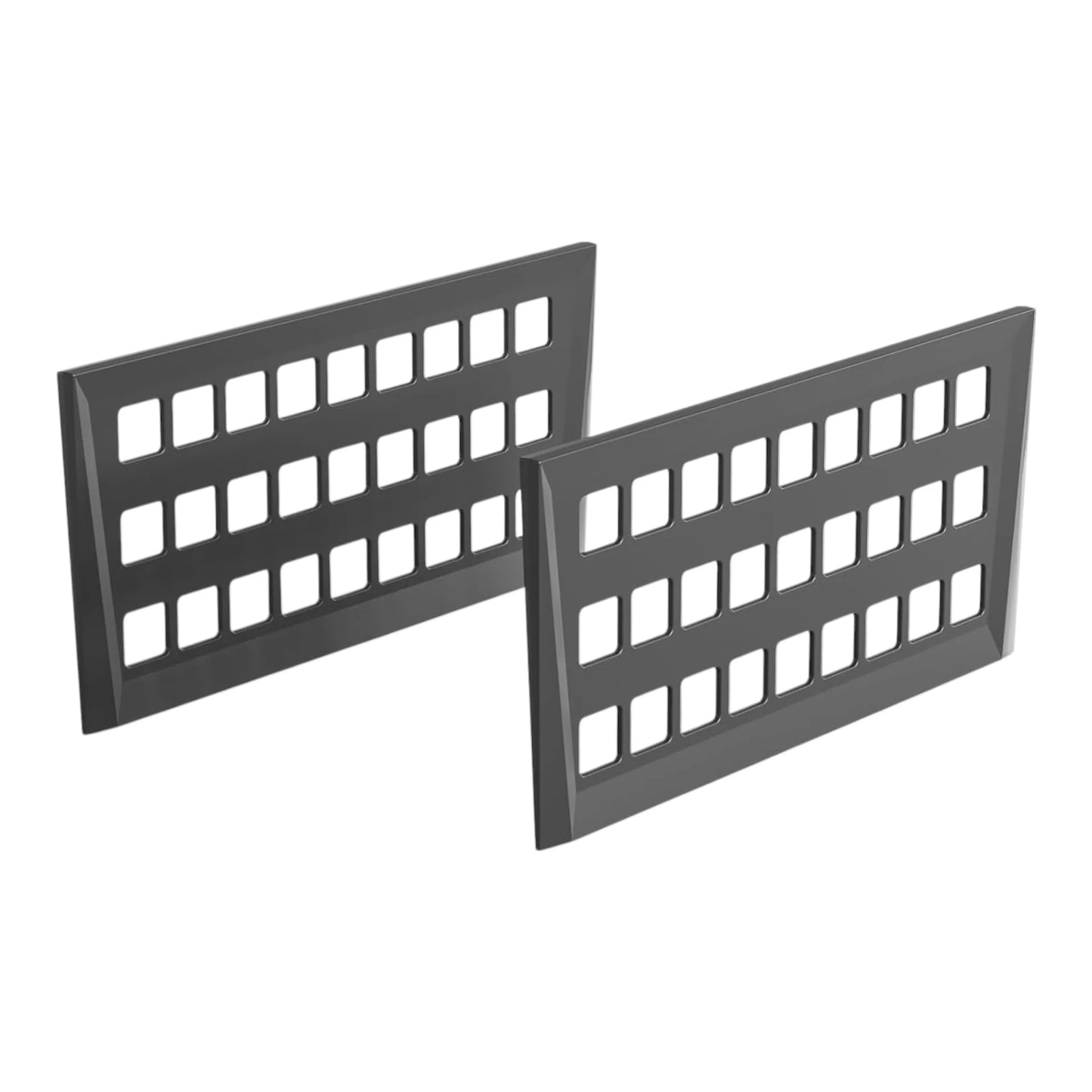 Tesla Cybertruck Sub-Bed Gear Locker Dividers (2-Piece Set) – Custom-Fit TPE Sub-Trunk Storage Organizer for 2024+ Cybertruck