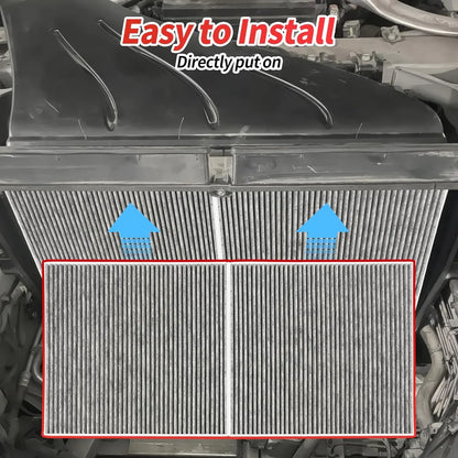 Premium HEPA Cabin Air Filter for Tesla Model S (2016–2025) & Tesla Model X (2016–2025) – 5-Layer High Efficiency Replacement Filter, OEM Fit, Removes Dust, Pollen, Smoke & Odors