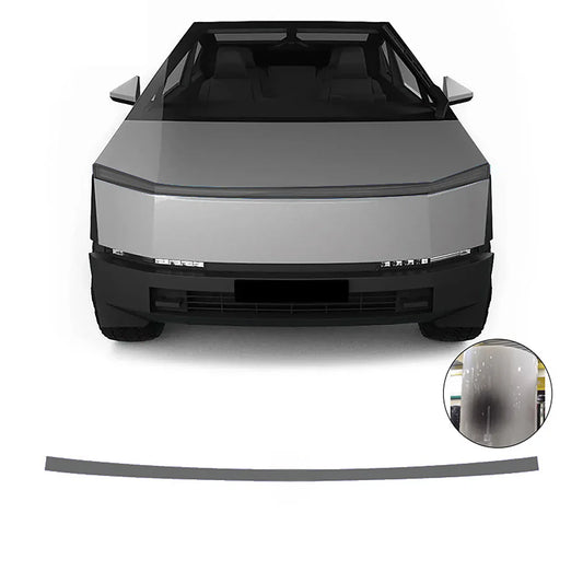 Premium TPU Pre-Cut Headlight Protection Film Covers for Tesla Cybertruck (UV-Responsive Smoked Tint, Scratch & Rock Chip Protection)