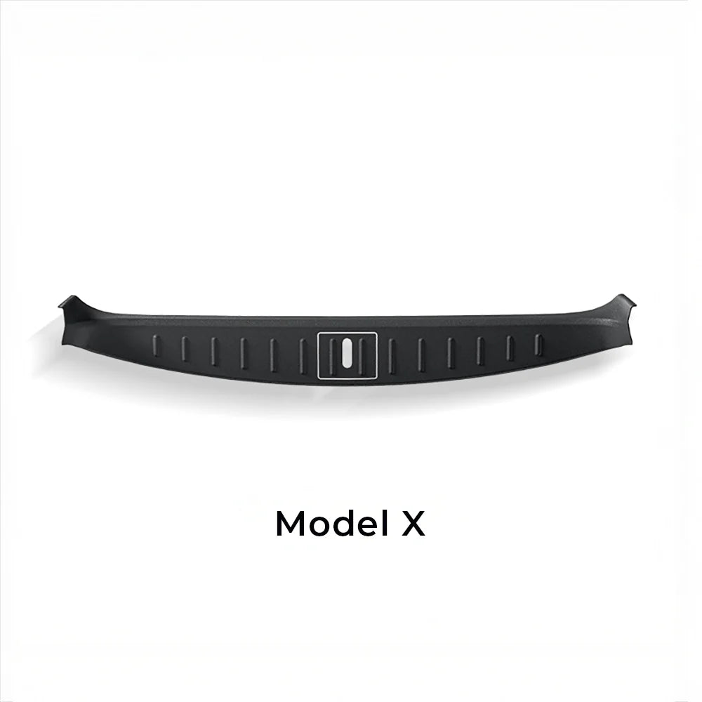 Premium Trunk Sill Protector for Tesla Model S / Model X (2021–Present) | Heavy-Duty TPE Scratch & Scuff Guard with OEM-Fit Design & 3M Automotive Adhesive
