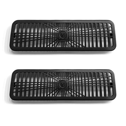 Premium Under-Seat Vent Covers for Tesla Model Y Juniper (2025.03+) – Custom Fit Anti-Drop Gap Blockers for Seat Air Vent Protection | Durable ABS Interior Organizer Accessories (2-Piece Set)
