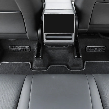 Premium Under-Seat Vent Covers for Tesla Model Y Juniper (2025.03+) – Custom Fit Anti-Drop Gap Blockers for Seat Air Vent Protection | Durable ABS Interior Organizer Accessories (2-Piece Set)