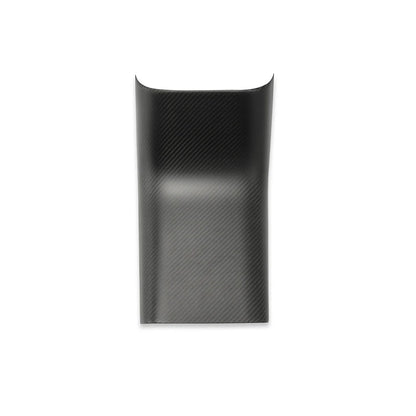 Real Dry Carbon Fiber Rear Center Console Base Cover for Tesla Model 3 (2017-2023) & Tesla Model Y (2020-2025.02) – Interior Protection Trim with OEM Fit