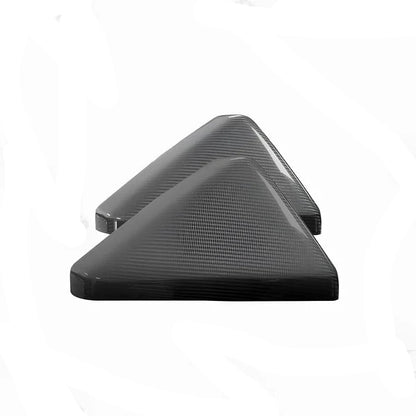 Real Dry Carbon Fiber Side View Mirror Caps for Tesla Cybertruck (2024–2026) – 2x2 Twill Weave Exterior Mirror Covers, Gloss or Matte Finish, Left & Right 2PCS