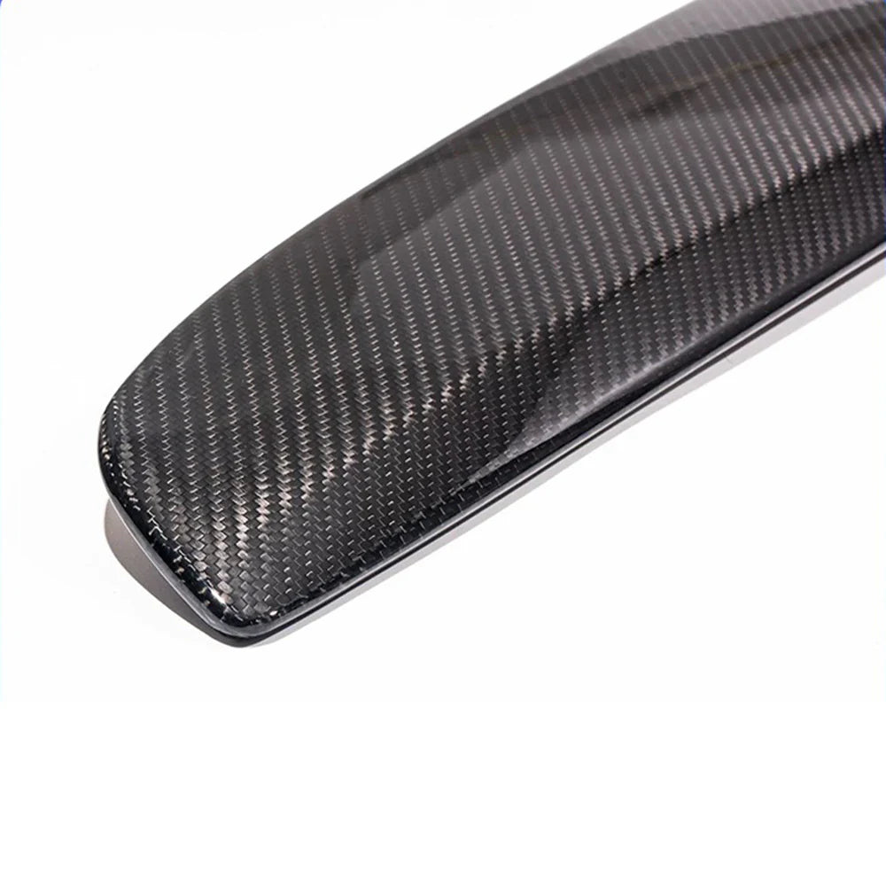 Real Dry Carbon Fiber Dashboard Replacement for 2025+ Tesla Model Y Juniper – OEM-Style Full Dash Trim Replacement with Clip-On Installation, Lightweight Interior Upgrade for Tesla Model Y 2025 2026