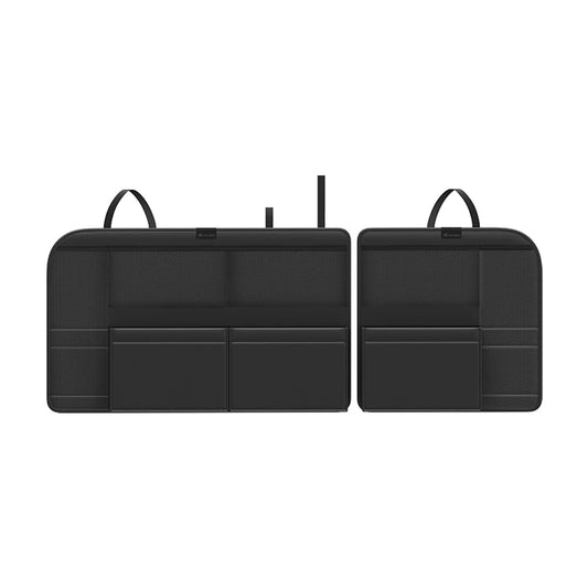 Rear Seat Back Storage Organizer Set for Tesla Model Y 2020–2026 (Including Juniper) – Hanging Trunk Organizer with Multi-Pockets, Waterproof Backseat Storage Bag, Space-Saving Cargo Storage Solution