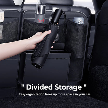 Rear Seat Back Storage Organizer Set for Tesla Model Y 2020–2026 (Including Juniper) – Hanging Trunk Organizer with Multi-Pockets, Waterproof Backseat Storage Bag, Space-Saving Cargo Storage Solution