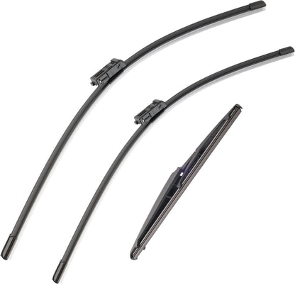 Erick's Front & Rear Wiper Blades Set for MG ZS EV ZX ZST VS 2017-2024 - 24"+14"+10"