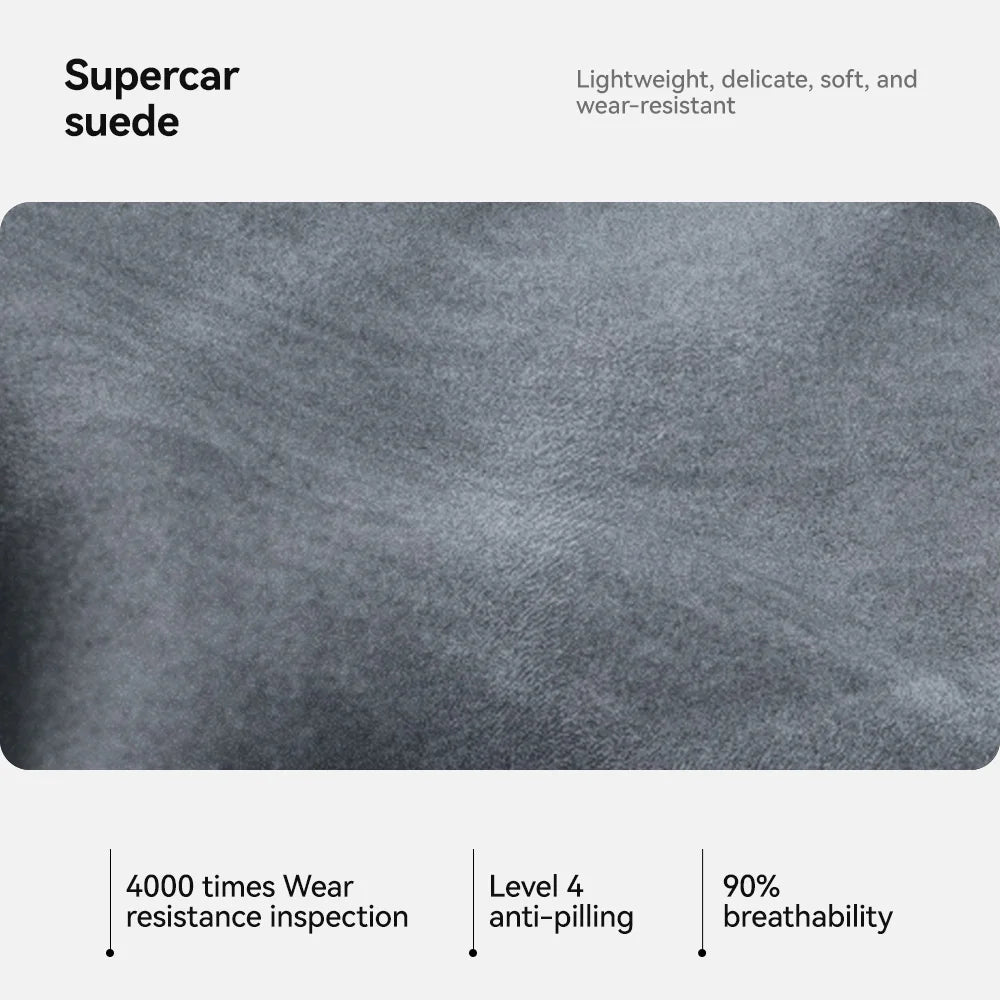 Carbon Fiber Leather Steering Wheel Cover for Tesla Model 3 Highland (2024+) & Model Y Juniper (2025+) – Anti-Slip Sport Grip, Interior Upgrade Accessory