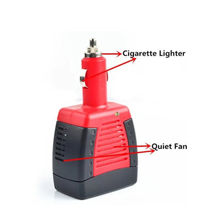 75W/150W 12V To AC 220V 110V Car Power Inverter Multifunctional Car USB Charger Portable Auto Voltage Converter Adapter