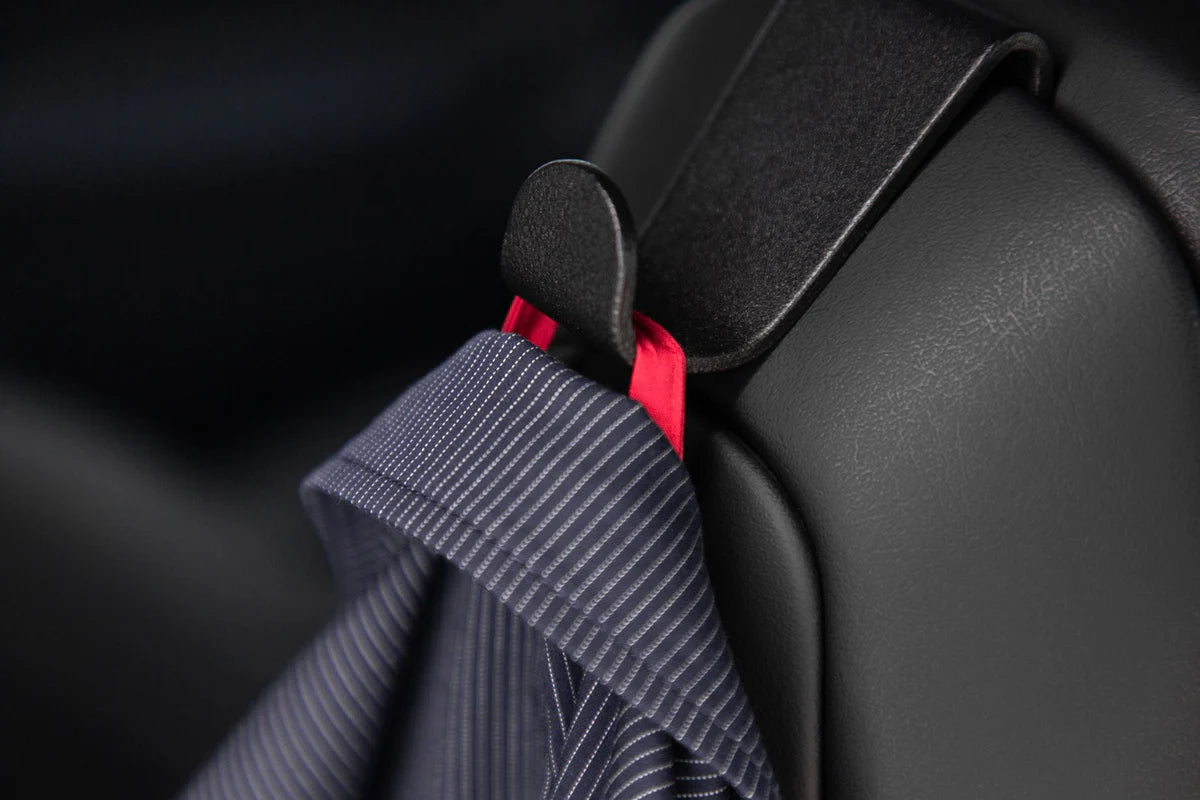 Premium Seatback Coat Hooks for Tesla Model S & Model X | Durable Aluminum Car Accessories