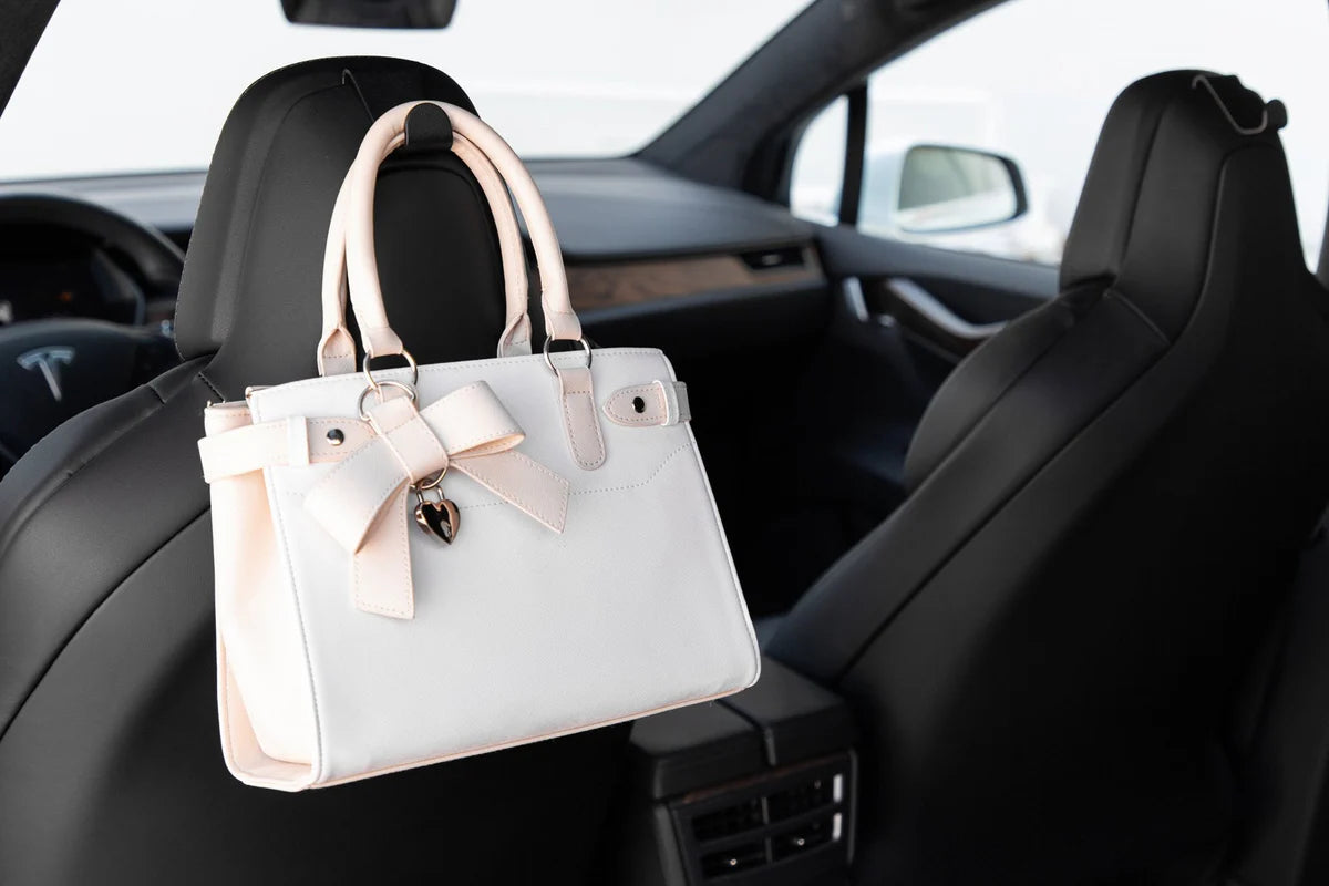 Premium Seatback Coat Hooks for Tesla Model S & Model X | Durable Aluminum Car Accessories