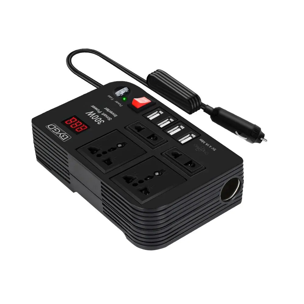 Inverter DC 12V To 220V Multi-function Home Modified Sine Wave300W High-power Automotive Power Converter