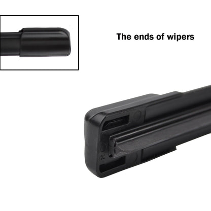 Erick's Wiper 26"+16"+14" Front & Rear Wiper Blades Set For Peugeot 208 (2012 - 2018)