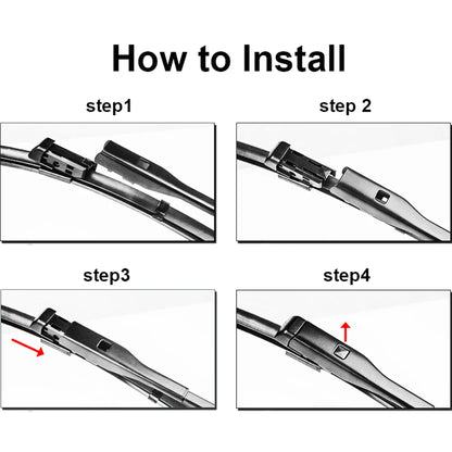 Erick's Wiper, Wiper blades set for Skoda Kodiaq (2016-2023), designed specifically for the model.