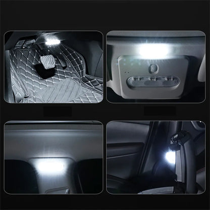 LED Touch Light Wall Reading Lamp Magnet Base Car Ceiling Light Ambient Mood Car Interior Trunk Light Inside