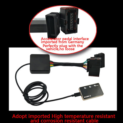 The Car Throttle Response Controller has 9 driving modes, an electronic racing accelerator, and high-quality cable for a seamless experience.