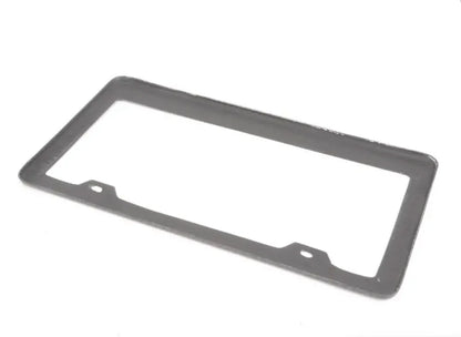 Real Carbon Fiber License Plate Frame for Tesla & EVs – Fits North American Plates
