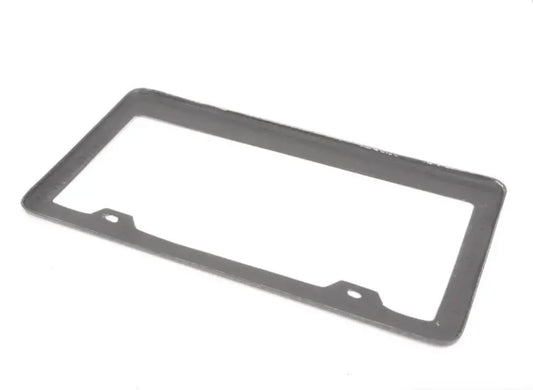 Real Carbon Fiber License Plate Frame for Tesla & EVs – Fits North American Plates
