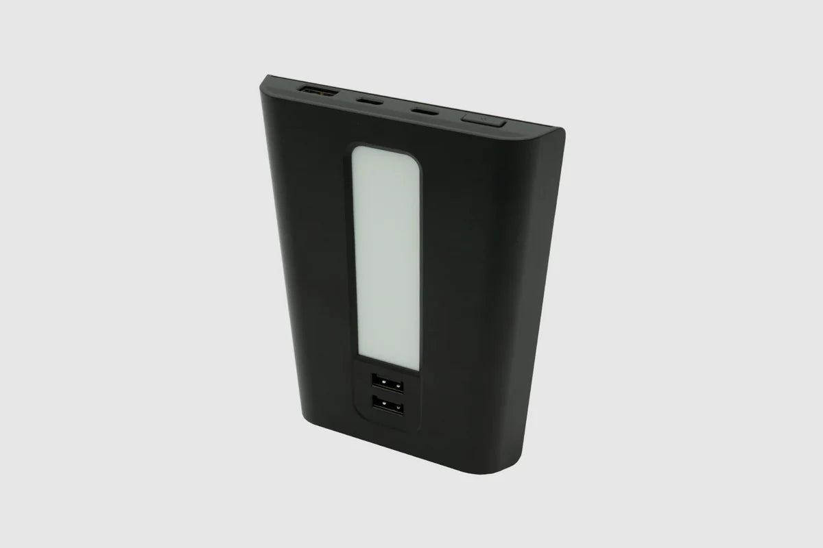 Jowua Dual USB-C Hub with LED Ambient Light for Tesla Model 3 & Model Y (2021–2023 Refresh Center Console) – 45W PD Fast Charging & Data Expansion