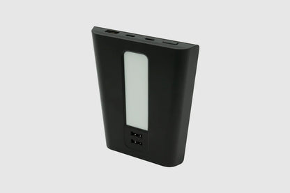 Jowua Dual USB-C Hub with LED Ambient Light for Tesla Model 3 & Model Y (2021–2023 Refresh Center Console) – 45W PD Fast Charging & Data Expansion