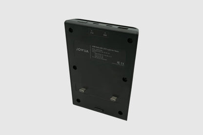 Jowua Dual USB-C Hub with LED Ambient Light for Tesla Model 3 & Model Y (2021–2023 Refresh Center Console) – 45W PD Fast Charging & Data Expansion