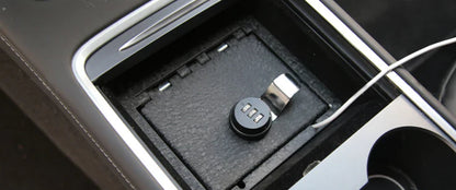 Tesla Model 3 & Model Y Center Console Combination Lock Safe (Gen 2) – Anti-Theft Lockbox for Sliding Drawer Center Console (2020–2024)