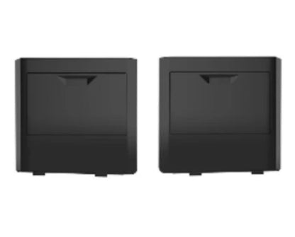 Tesla Cybertruck Vault Storage Box Organizers (1 Pair) – Custom-Fit ABS Storage Compartments with One-Click Open Door & Silicone Rubber Padding