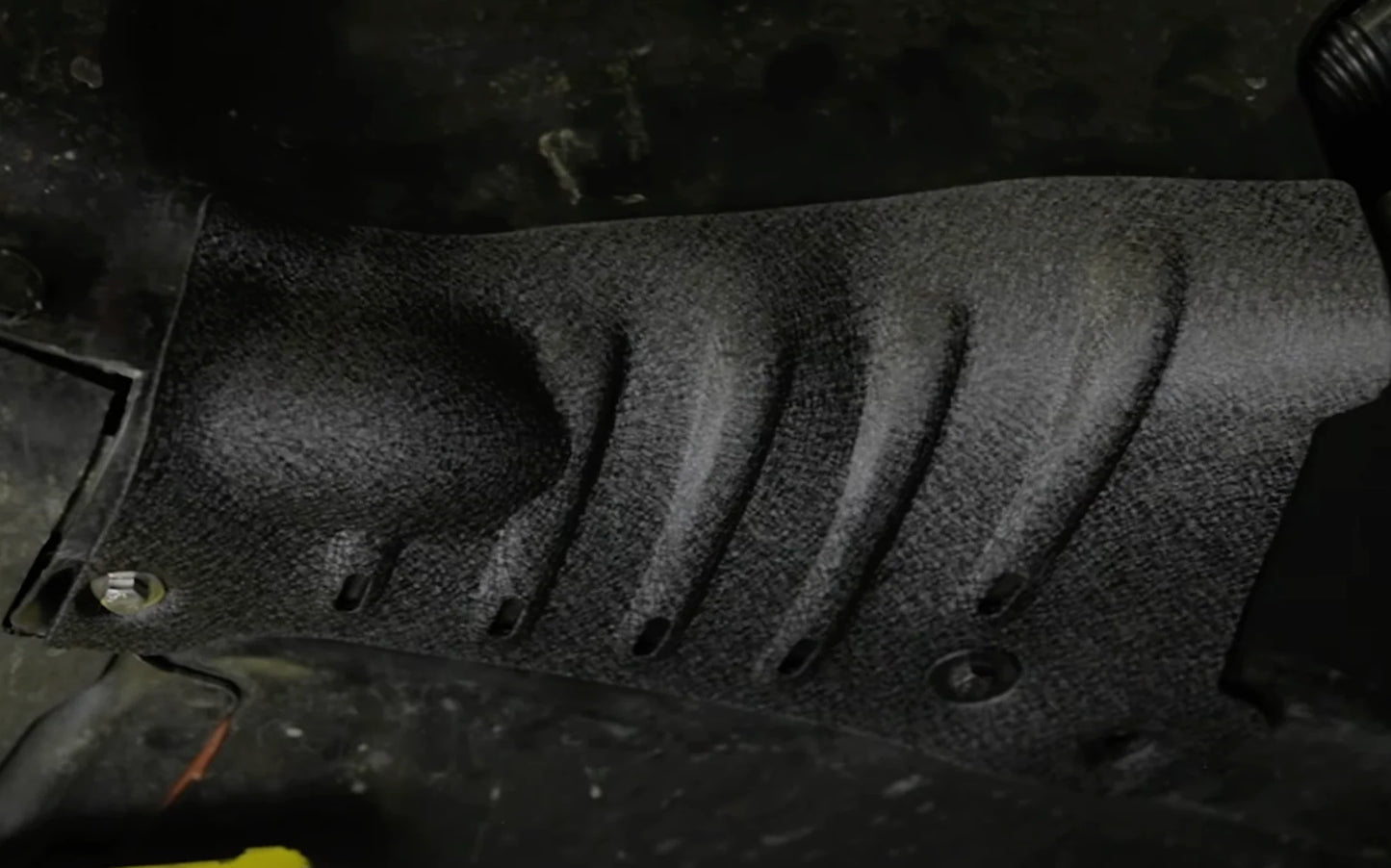 2017–2024+ Tesla Model 3 Coolant Line Skid Plate Protection Guards – Powder-Coated Carbon Steel Undercarriage Shield