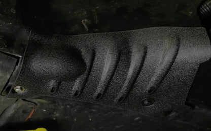 2017–2024+ Tesla Model 3 Coolant Line Skid Plate Protection Guards – Powder-Coated Carbon Steel Undercarriage Shield