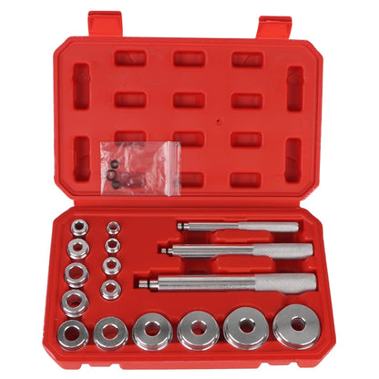 17-Piece Bearing Disassembly Tool Kit - Aluminum Alloy Bearing & Seal Driver Installer Remover Set