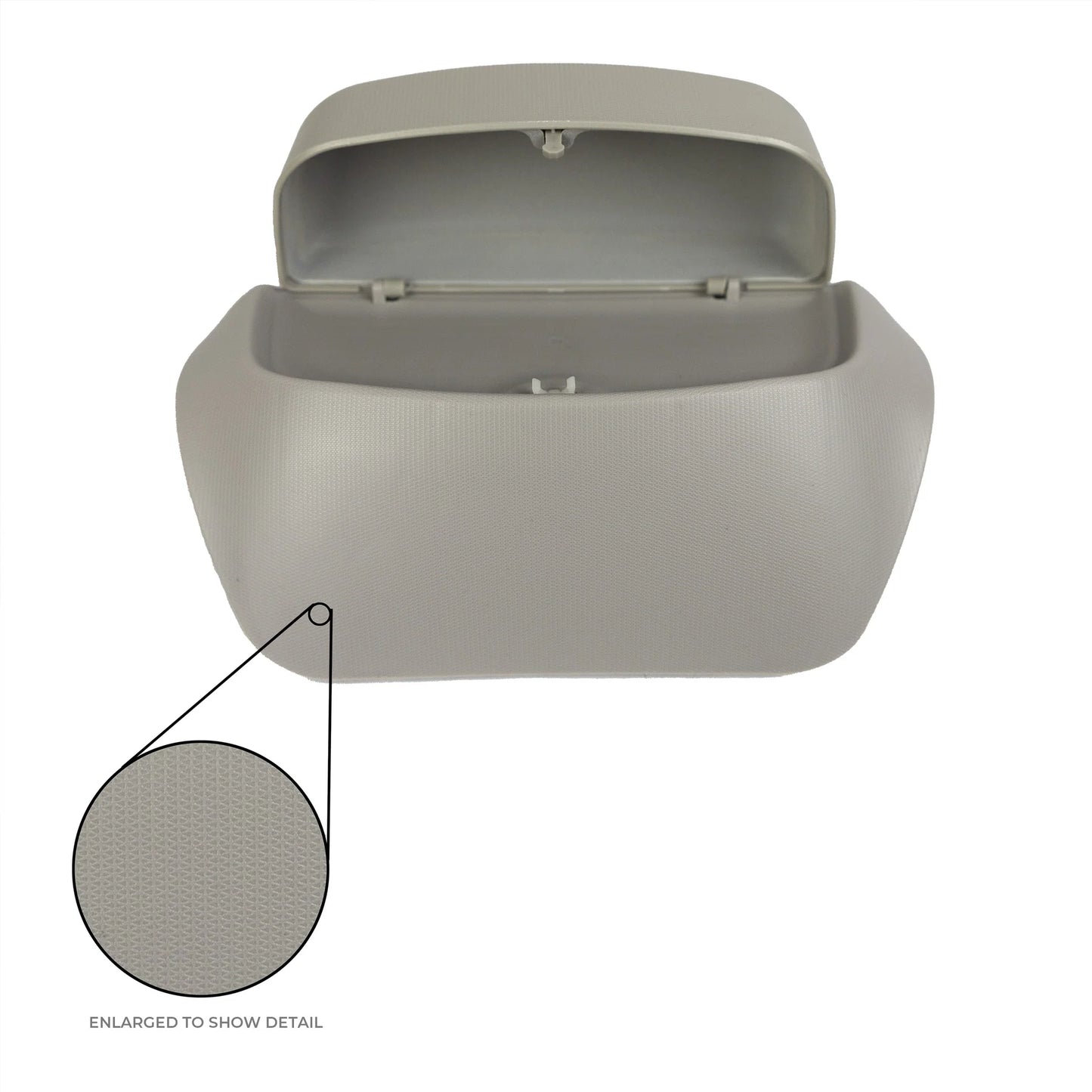 Tesla Model 3 & Model Y Sunglasses Holder Mount V2 – Headliner-Matched Alcantara Interior Glasses Storage Clip (2017–2023 Model 3 / 2020–2024 Model Y)