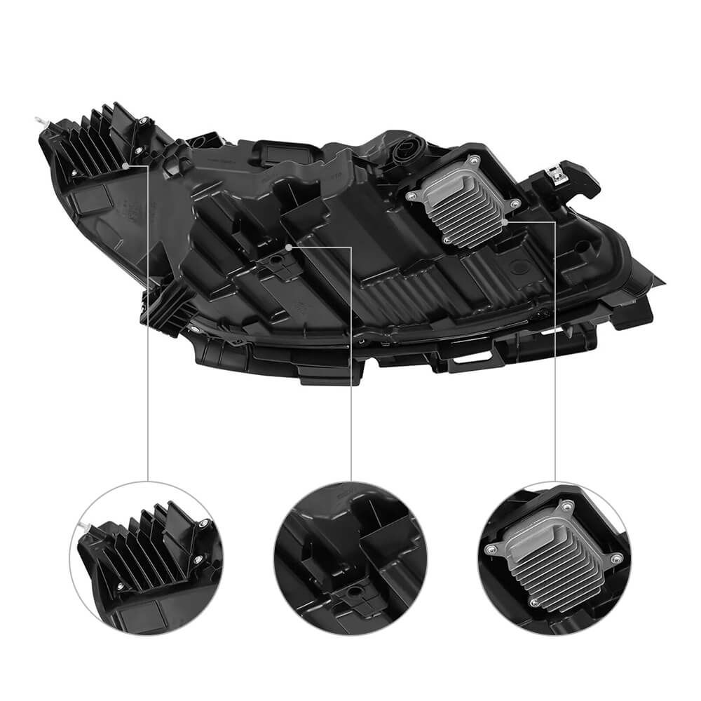 LED Headlight Assembly for Tesla Model 3 Highland (2024+) | OEM Precision Fit | PN 1694086 / 1694087 | Turn Assist | Plug-and-Play Upgrade