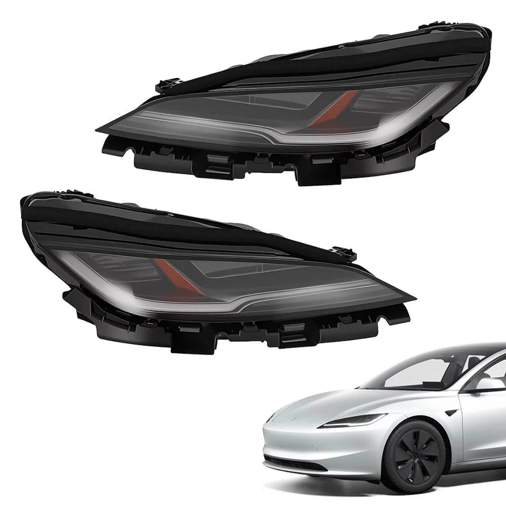 LED Headlight Assembly for Tesla Model 3 Highland (2024+) | OEM Precision Fit | PN 1694086 / 1694087 | Turn Assist | Plug-and-Play Upgrade